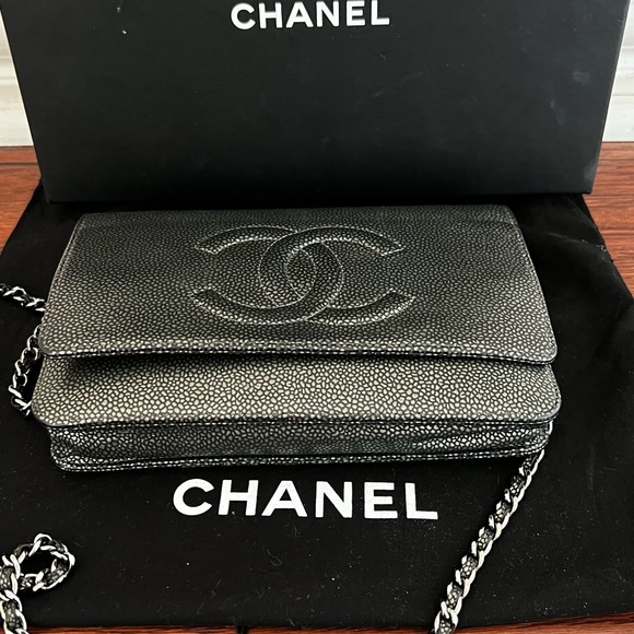 Chanel Caviar CC Timeless Metallic Bronze WOC - Picture 5 of 10